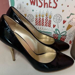 Giuseppe Zanotti Black Patent Leather Heels